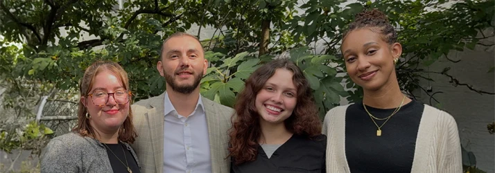 Chiropractor Brooklyn NY Aaron Alvarado And Team Pose Outside Contact Us Aaron Alvarado And Team Pose Outside
