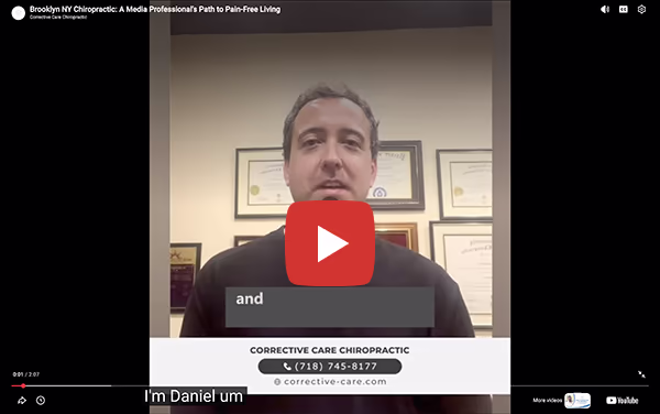 Brooklyn Chiropractic Testimonial